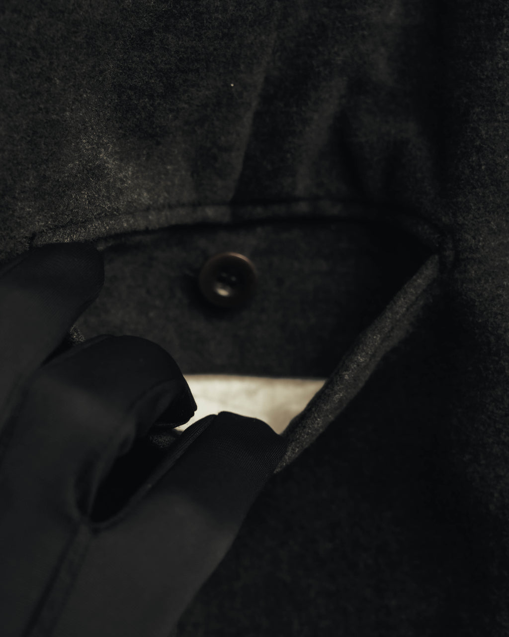 "Hermès" 90's-00's Brushed cotton tapered trousers