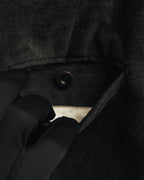 "Hermès" 90's-00's Brushed cotton tapered trousers