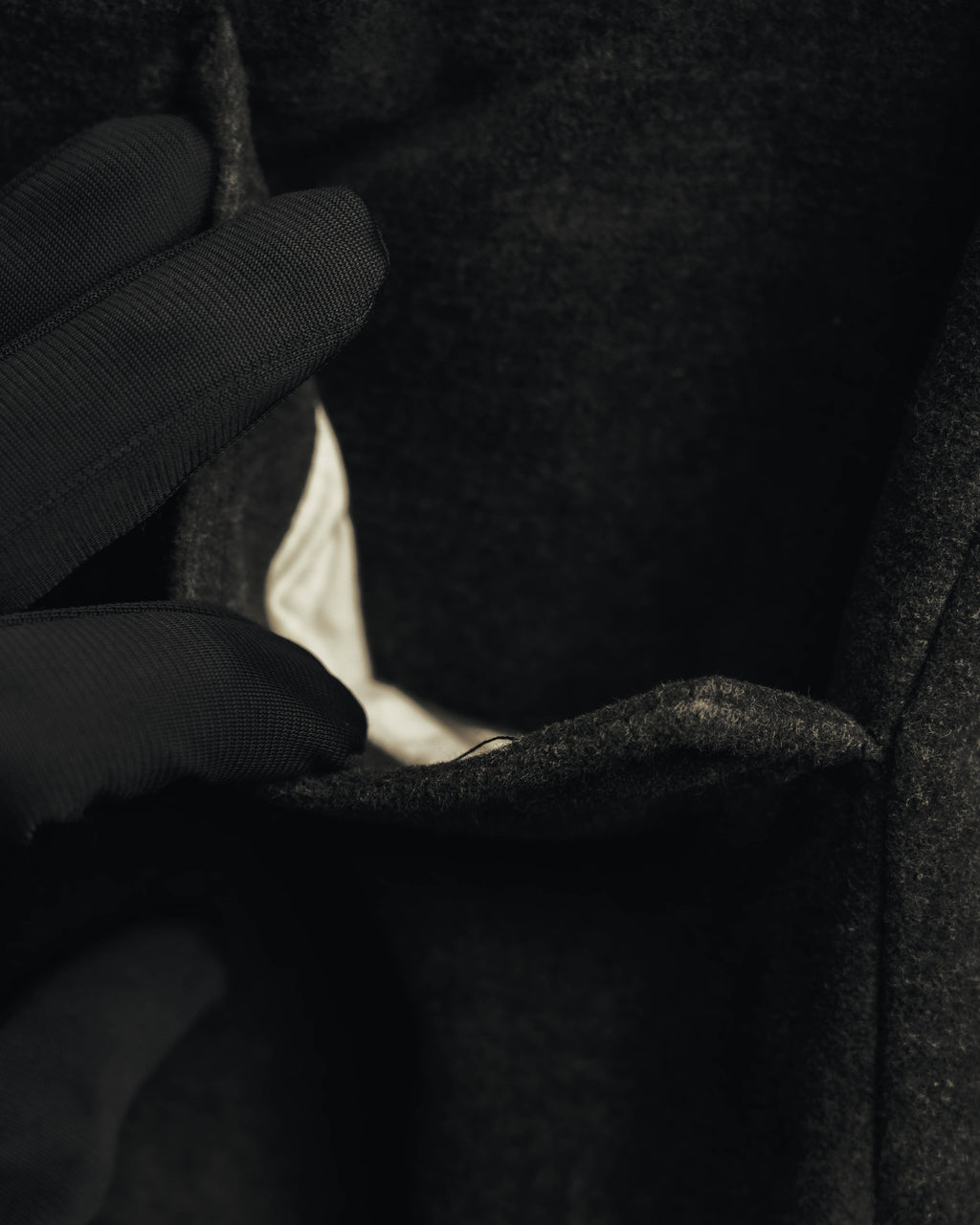 "Hermès" 90's-00's Brushed cotton tapered trousers
