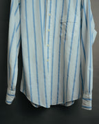 -MOOD Vintage Collections-
70’s-80’s Stripe long point collar shirt