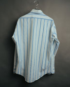 -MOOD Vintage Collections-
70’s-80’s Stripe long point collar shirt