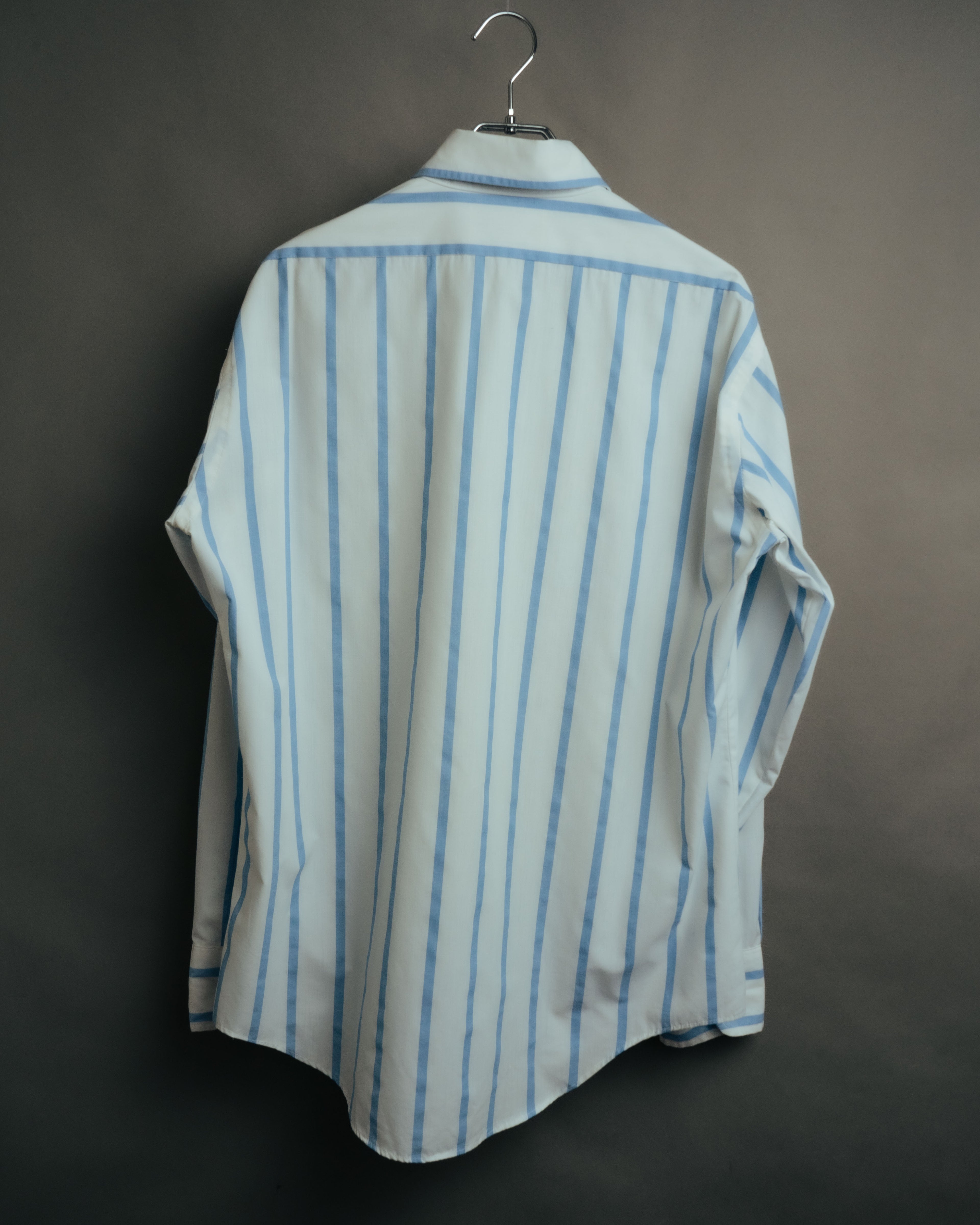 -MOOD Vintage Collections-
70’s-80’s Stripe long point collar shirt