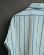 -MOOD Vintage Collections-
70’s-80’s Stripe long point collar shirt