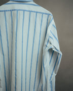 -MOOD Vintage Collections-
70’s-80’s Stripe long point collar shirt
