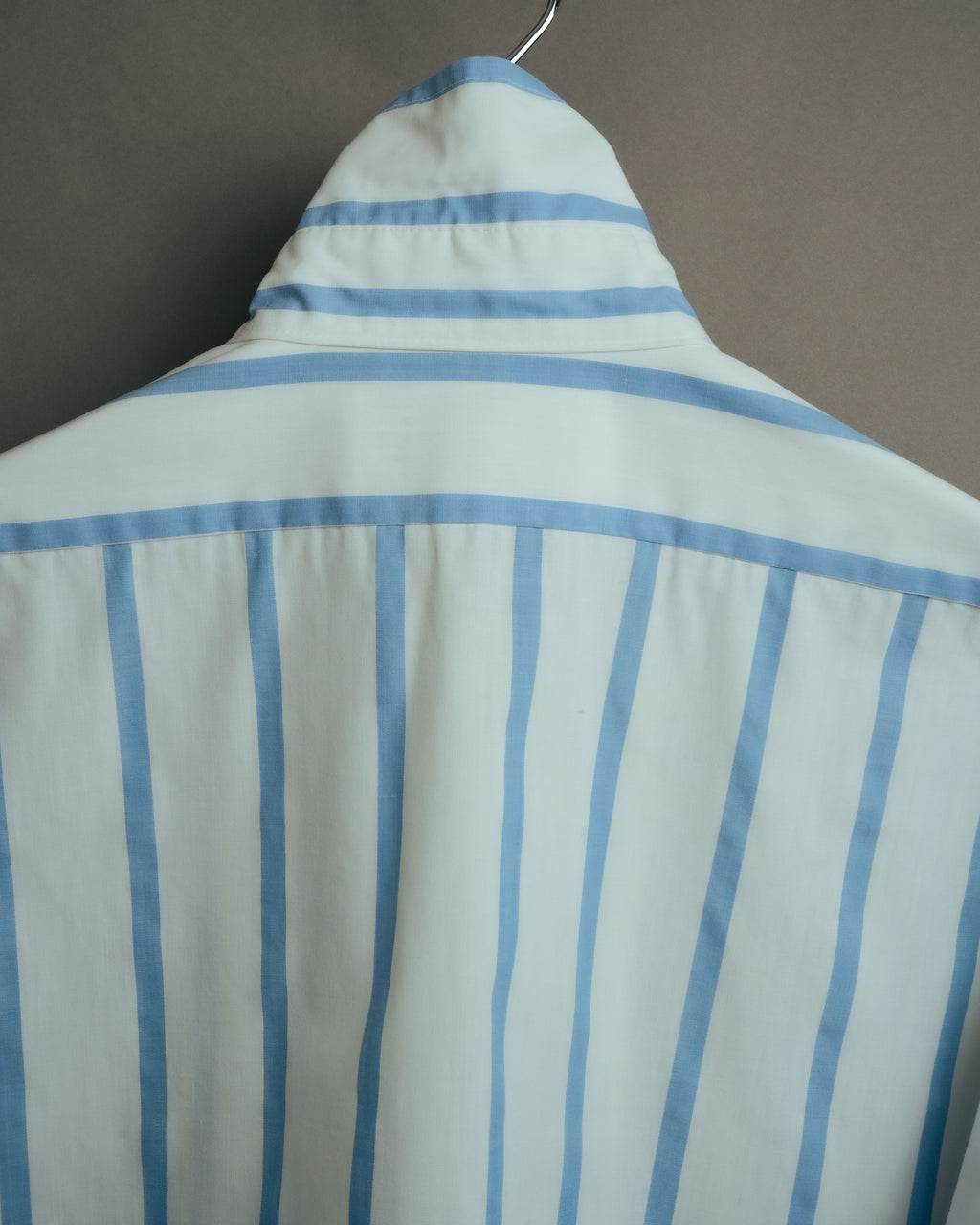 -MOOD Vintage Collections-
70’s-80’s Stripe long point collar shirt