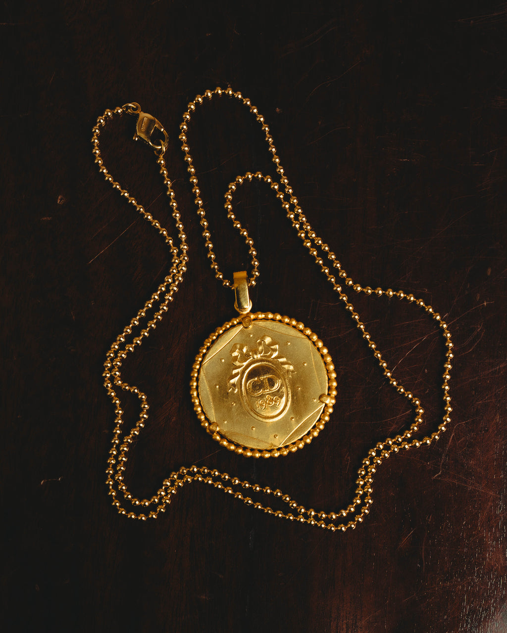 “Christian Dior” 80’s-90’s French Revolution bicentennial medallion necklace