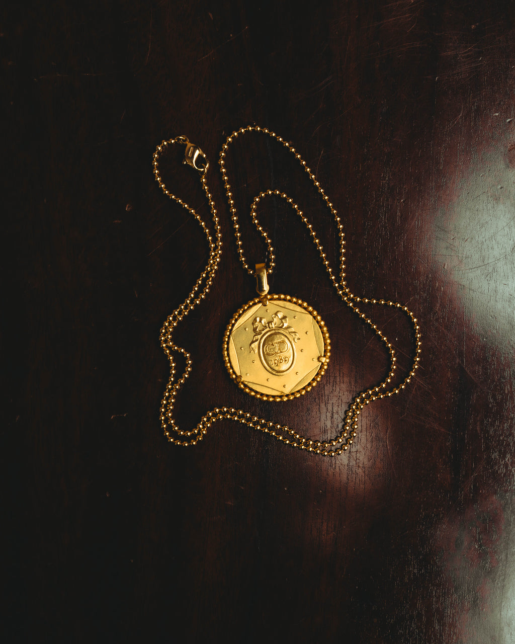 “Christian Dior” 80’s-90’s French Revolution bicentennial medallion necklace