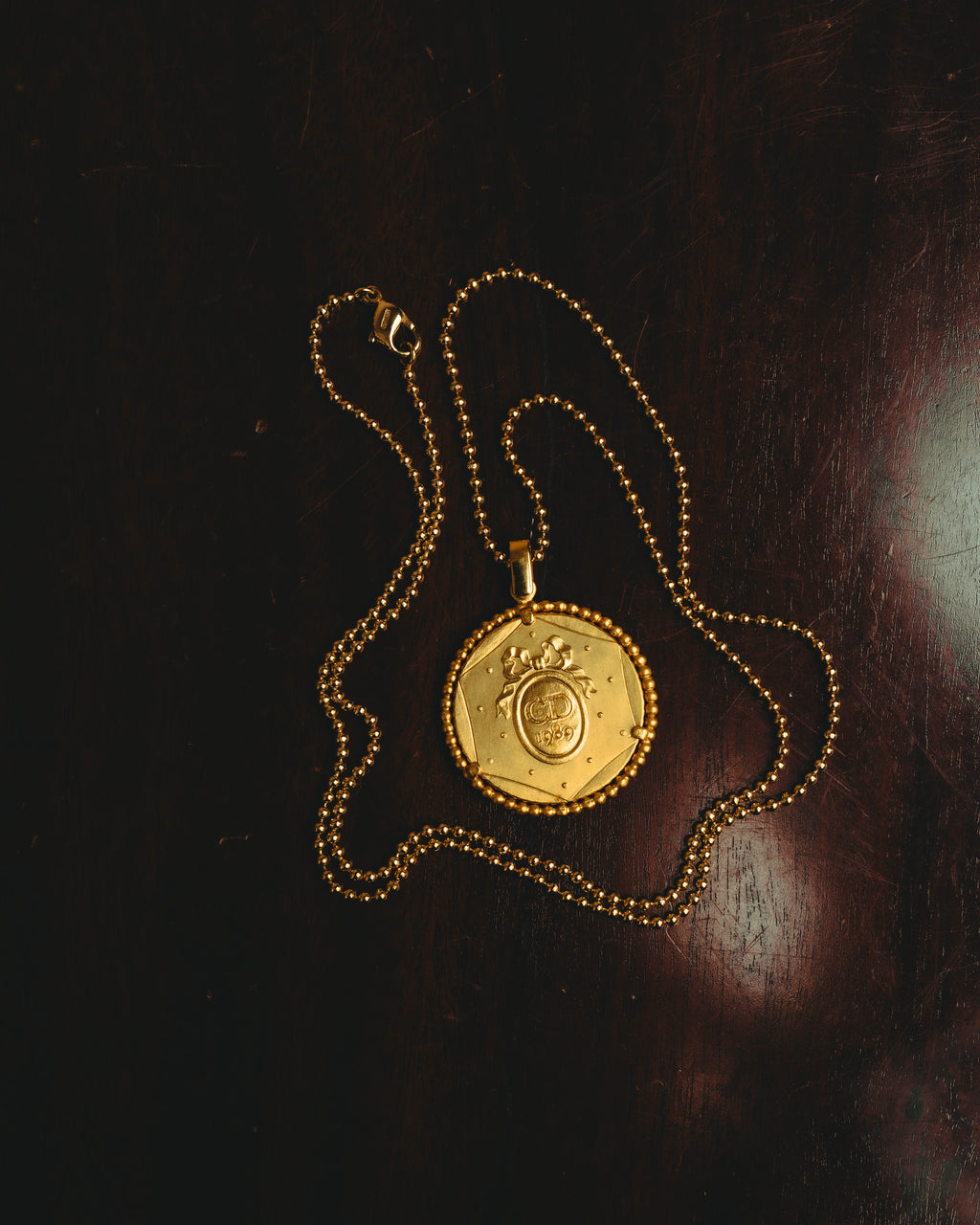 “Christian Dior” 80’s-90’s French Revolution bicentennial medallion necklace