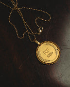 “Christian Dior” 80’s-90’s French Revolution bicentennial medallion necklace