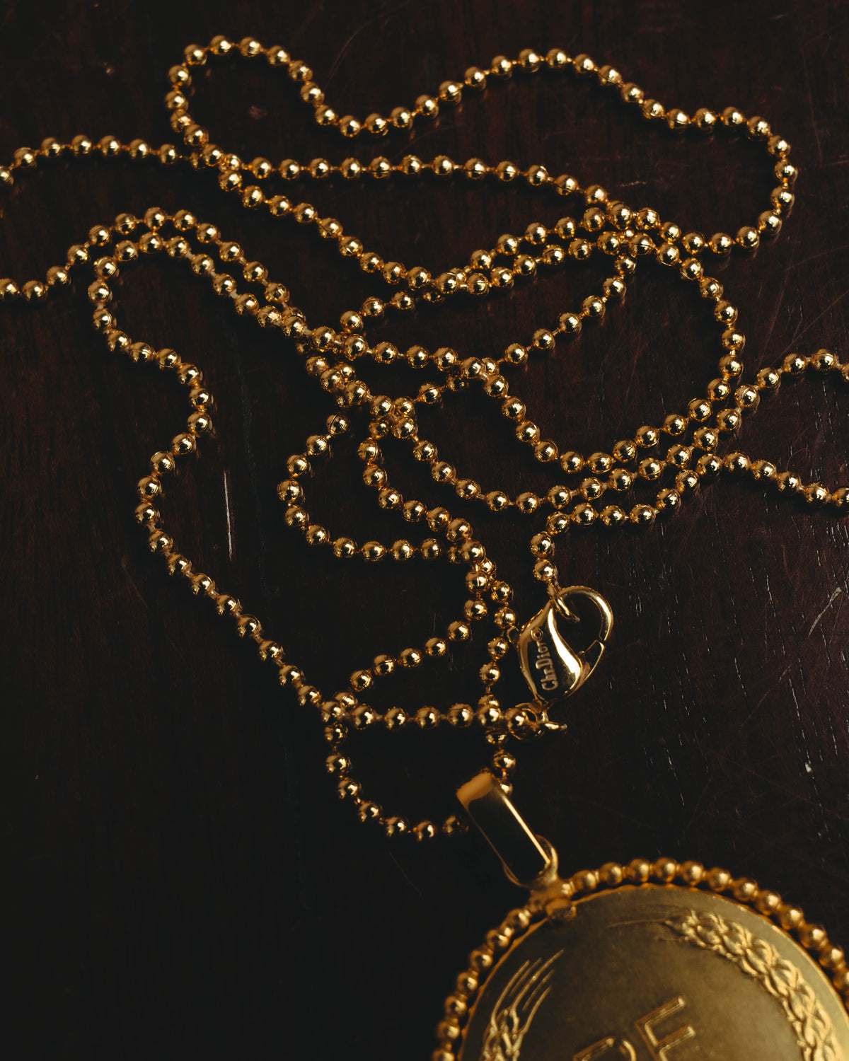 “Christian Dior” 80’s-90’s French Revolution bicentennial medallion necklace