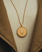 “Christian Dior” 80’s-90’s French Revolution bicentennial medallion necklace