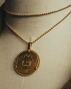 “Christian Dior” 80’s-90’s French Revolution bicentennial medallion necklace