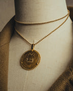 “Christian Dior” 80’s-90’s French Revolution bicentennial medallion necklace