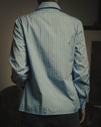 -SPECIAL- "Maison Margiela" 20AW Conceptual double button striped shirt