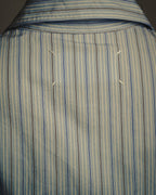 -SPECIAL- "Maison Margiela" 20AW Conceptual double button striped shirt