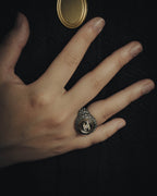 –SPECIAL– "CHANEL" 2021SS  Sparkling rhinestone cc ring