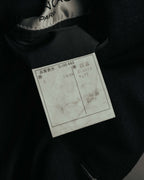 "BALENCIAGA" 80's-90's Structured wool blazer
