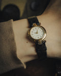 -SPECIAL- "BALENCIAGA" 80's-90's Classic round wristwatch