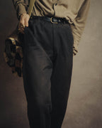 -SPECIAL- "Hermès" 90's-00's Refined cotton trousers