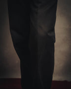 -SPECIAL- "Hermès" 90's-00's Refined cotton trousers
