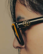 -SPECIAL- “GUCCI” 2025-26 Sculpted square frame double G sunglasses