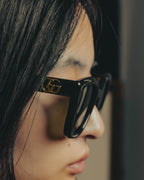-SPECIAL- “GUCCI” 2025-26 Sculpted square frame double G sunglasses