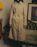 -SPECIAL- "Burberrys" 80's-90's Hand painted trench coat