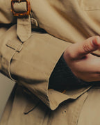 -SPECIAL- "Burberrys" 80's-90's Hand painted trench coat
