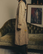 -SPECIAL- "Burberrys" 80's-90's Hand painted trench coat