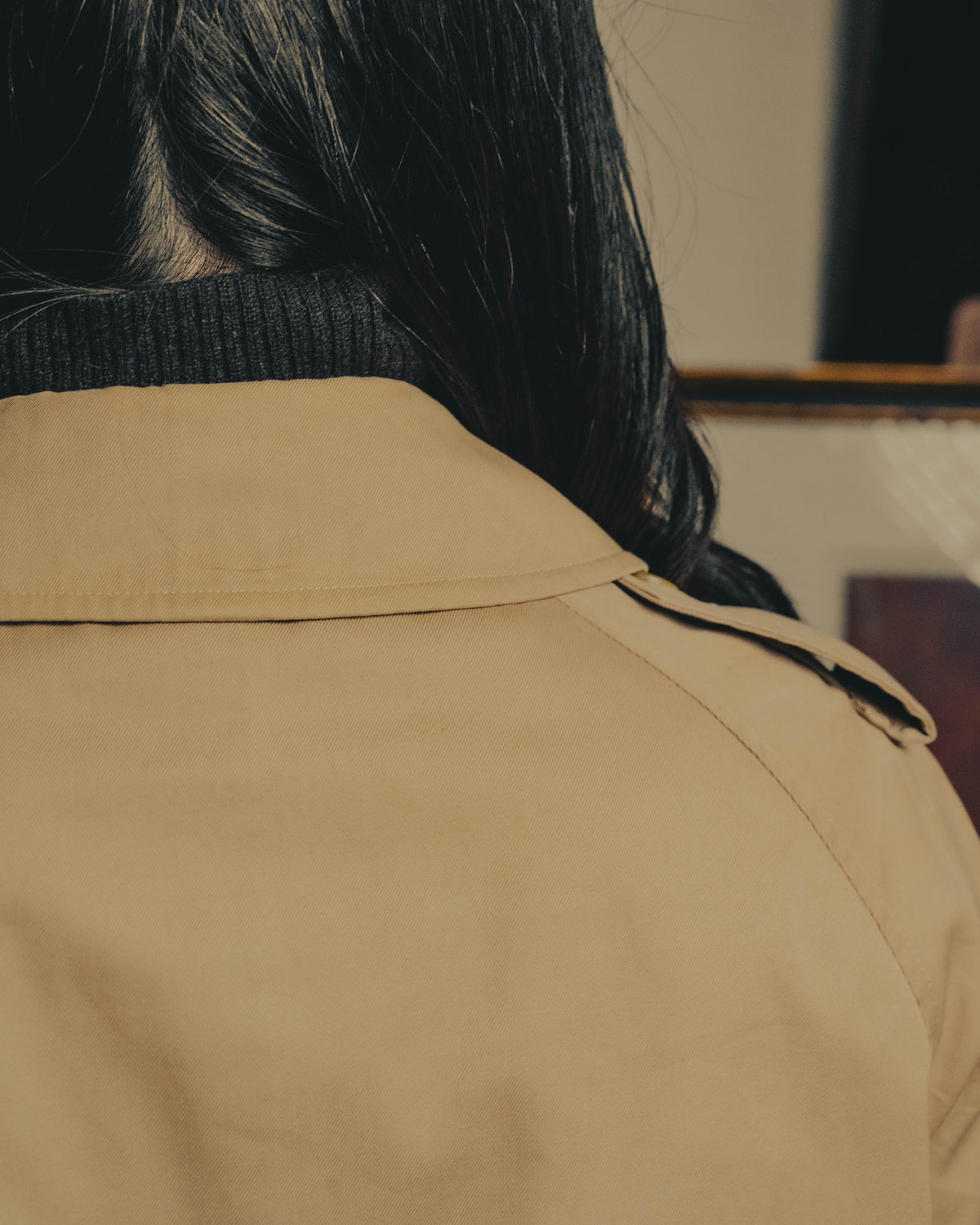 -SPECIAL- "Burberrys" 80's-90's Hand painted trench coat