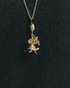 -SPECIAL- “Dior” 22’s-23’s Rêve d’Infini floral turtle long necklace
