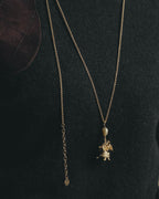 -SPECIAL- “Dior” 22’s-23’s Rêve d’Infini floral turtle long necklace