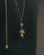 -SPECIAL- “Dior” 22’s-23’s Rêve d’Infini floral turtle long necklace