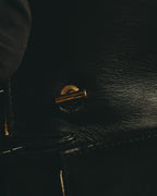 -SPECIAL- "Salvatore Ferragamo" 10's Elegant suede chain shoulder bag