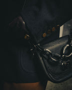 -SPECIAL- “RED VALENTINO” 20’s Minimaxi chain textured leather crossbody bag