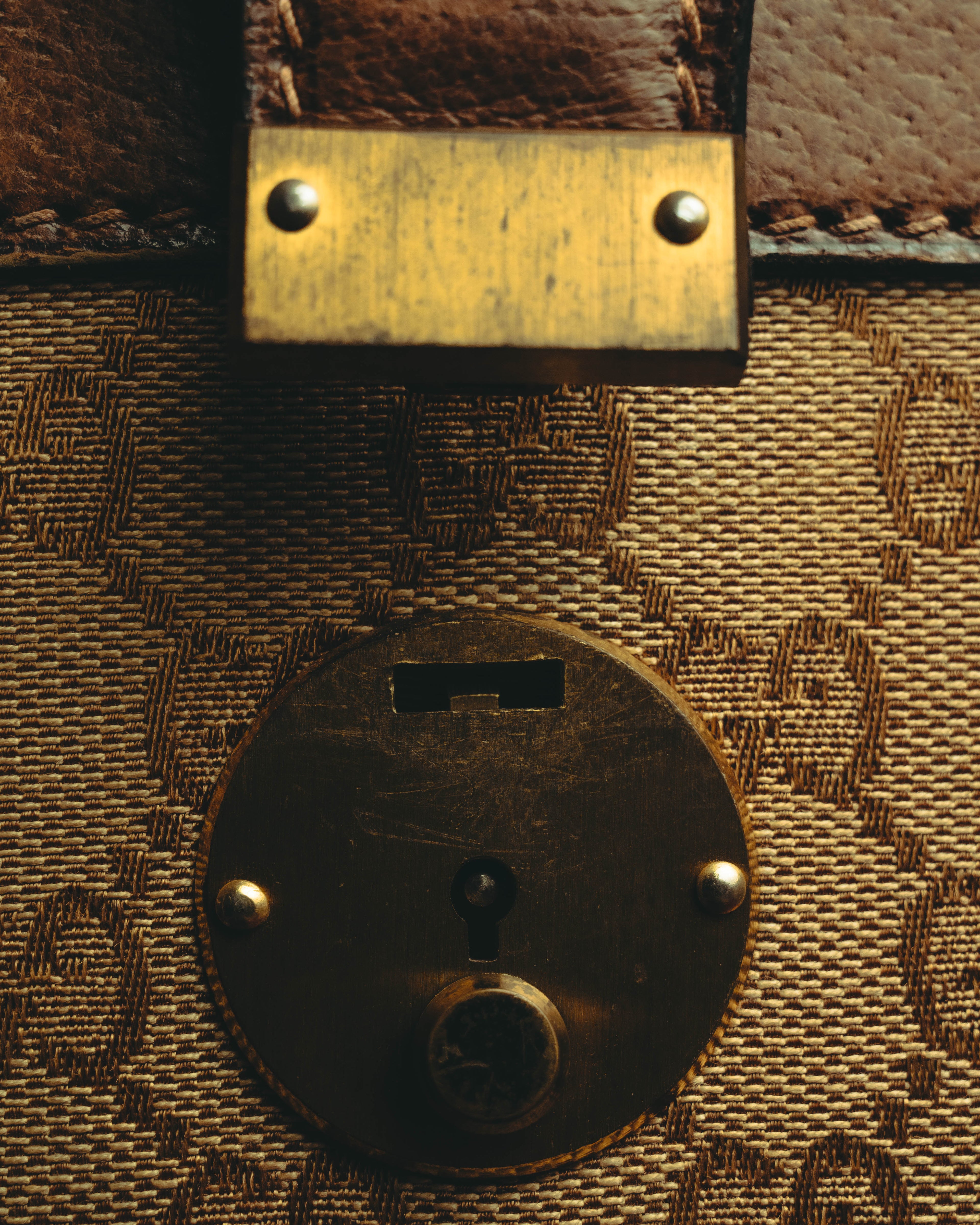 –SPECIAL– "GUCCI" 60's-70's Classic GG monogram Boston bag