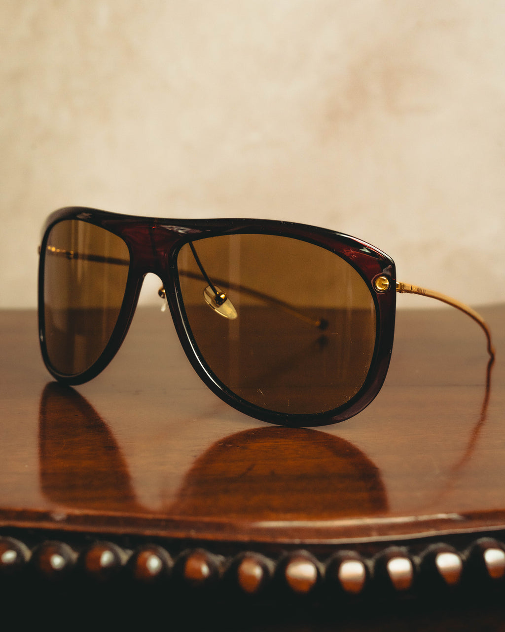 –SPECIAL– "GUCCI" 70's-80's Oversized aviator sunglasses