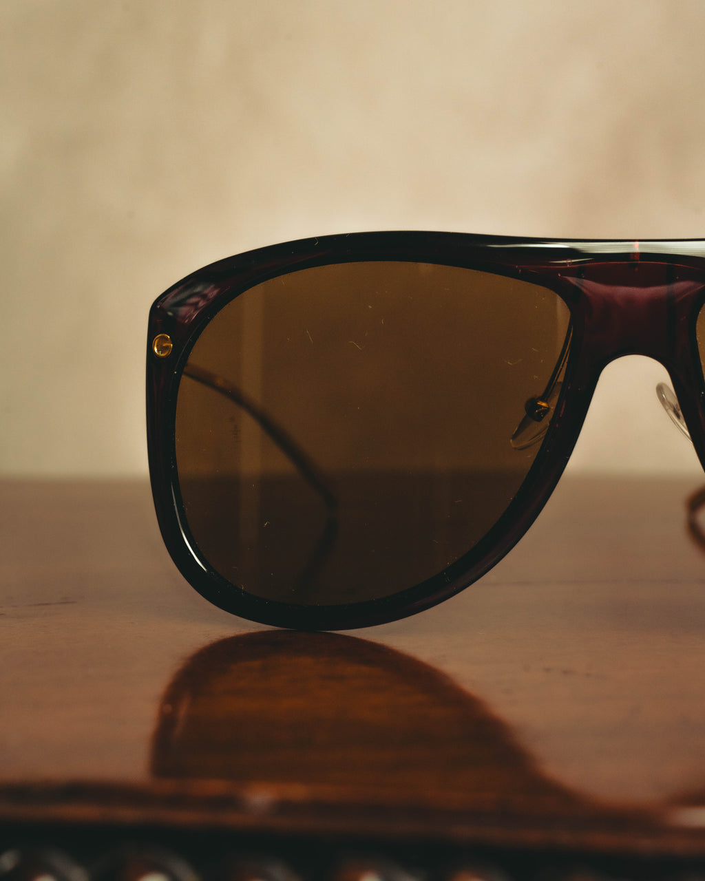 –SPECIAL– "GUCCI" 70's-80's Oversized aviator sunglasses