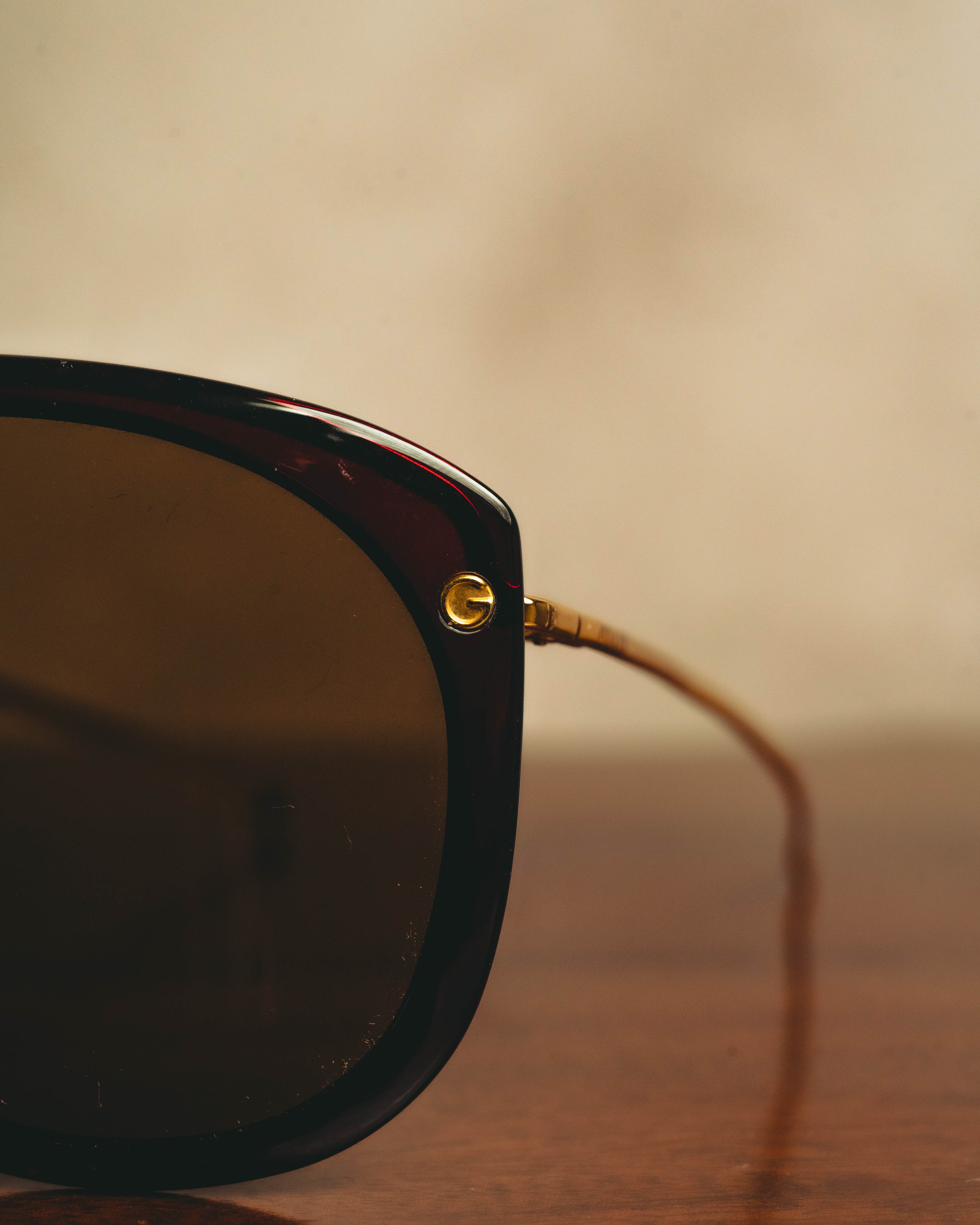 –SPECIAL– "GUCCI" 70's-80's Oversized aviator sunglasses
