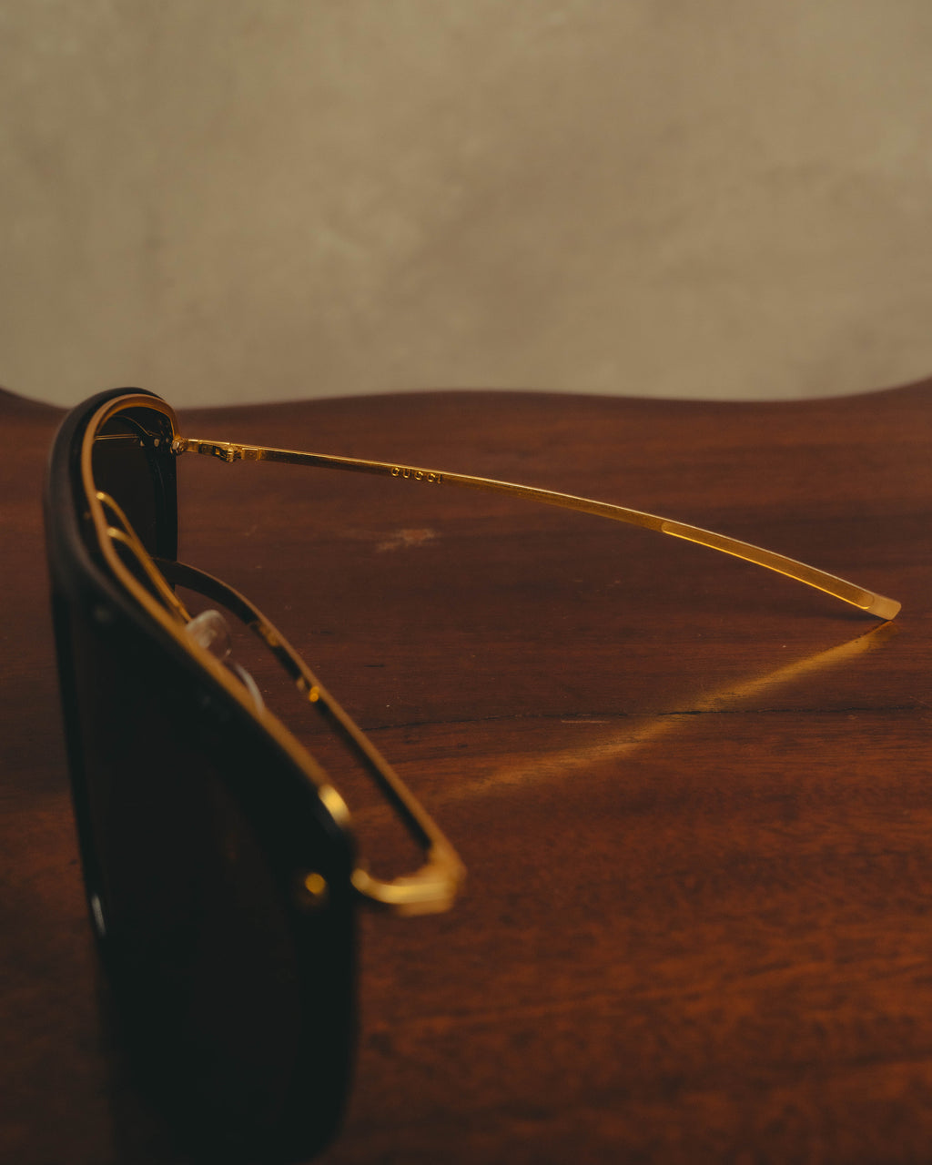 –SPECIAL– "GUCCI" 70's-80's Oversized aviator sunglasses