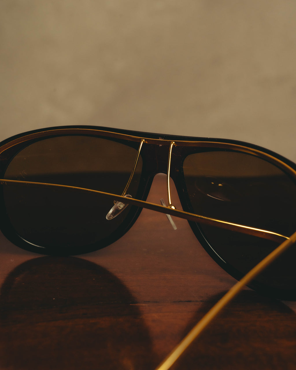 –SPECIAL– "GUCCI" 70's-80's Oversized aviator sunglasses
