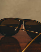 –SPECIAL– "GUCCI" 70's-80's Oversized aviator sunglasses