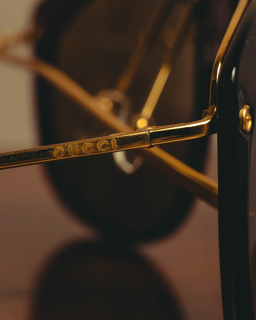 –SPECIAL– "GUCCI" 70's-80's Oversized aviator sunglasses