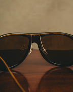 –SPECIAL– "GUCCI" 70's-80's Oversized aviator sunglasses