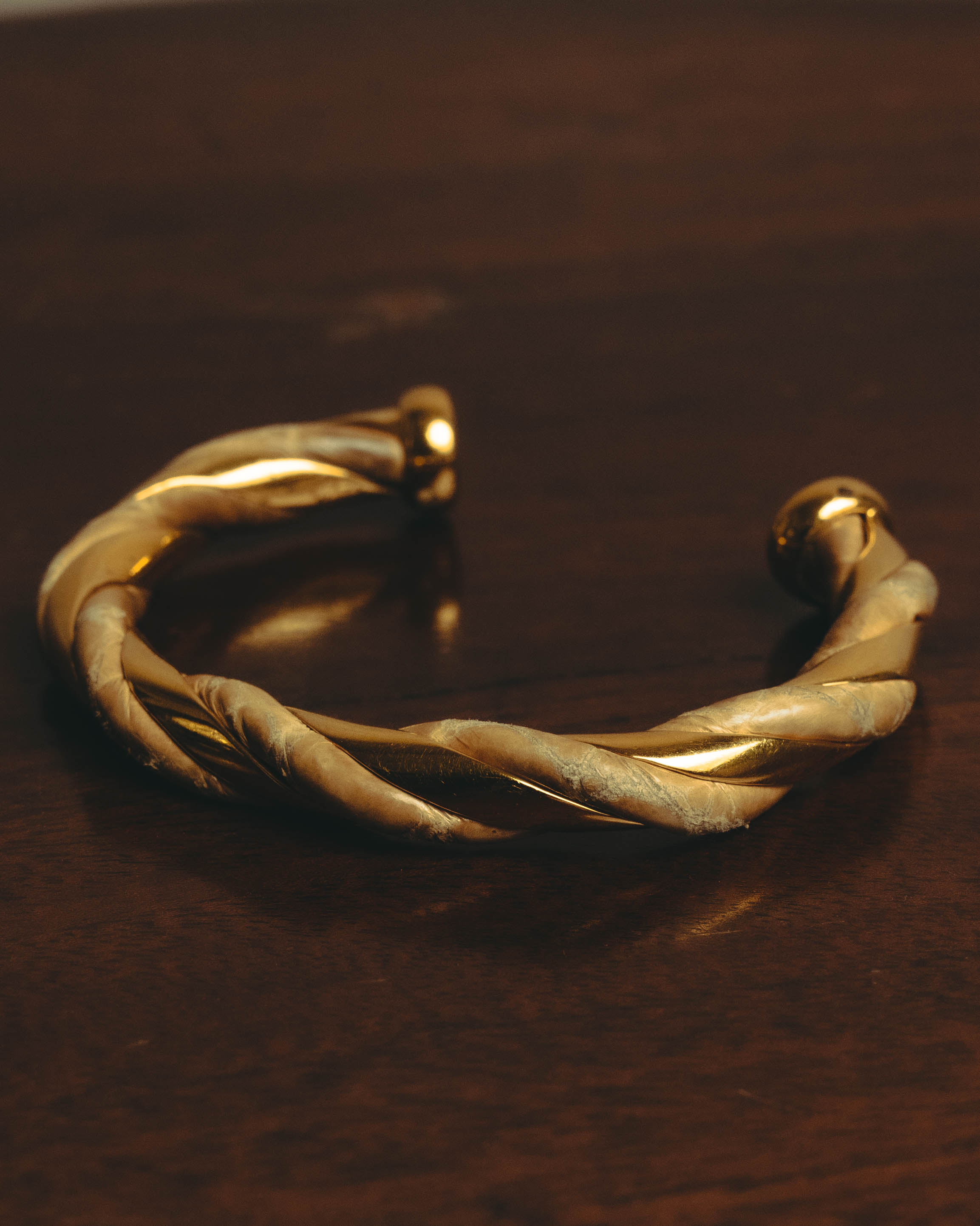 -SPECIAL- "Hermès" Twisted cuff bracelet