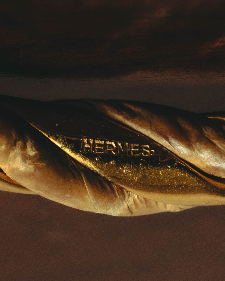 -SPECIAL- "Hermès" Twisted cuff bracelet