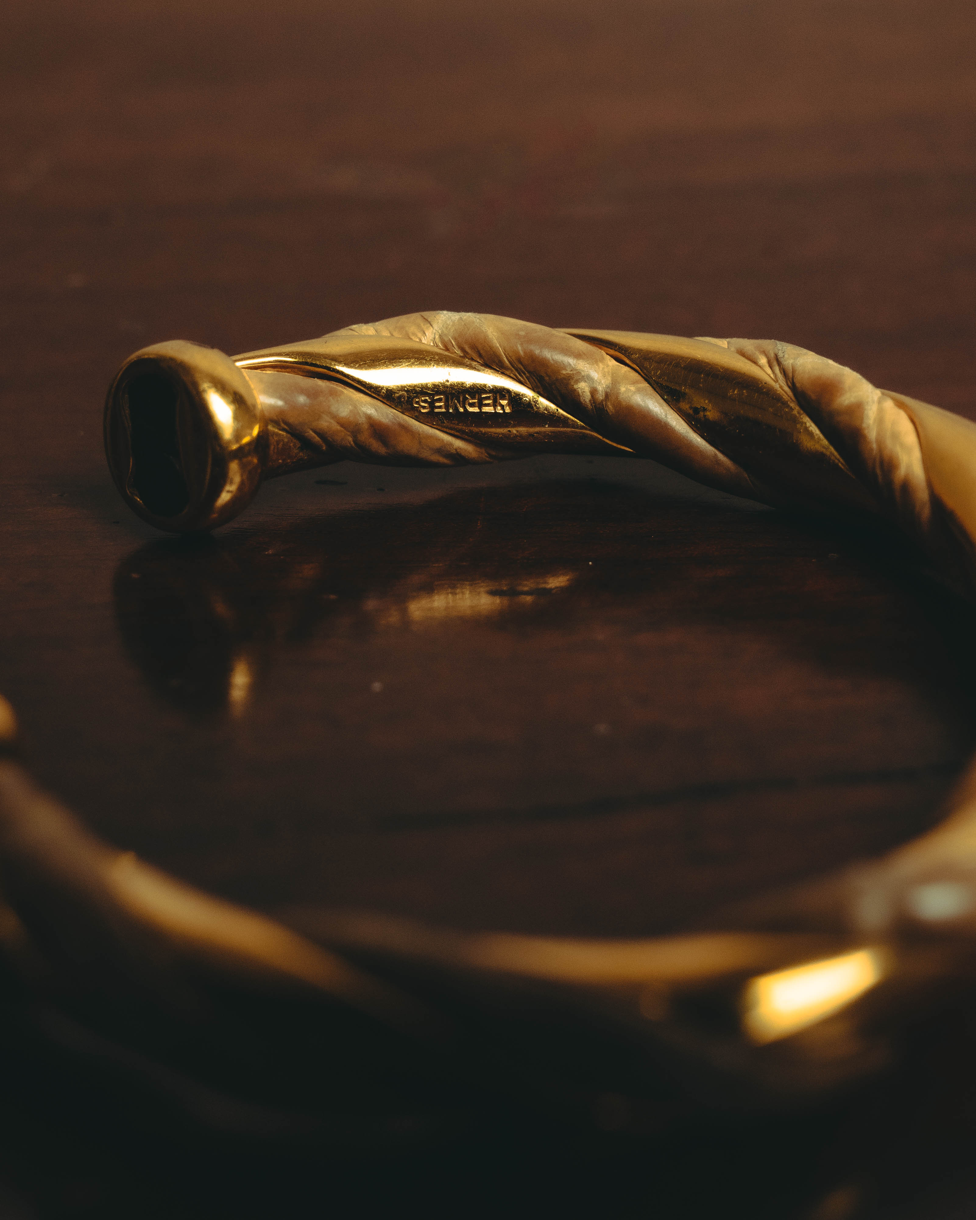 -SPECIAL- "Hermès" Twisted cuff bracelet