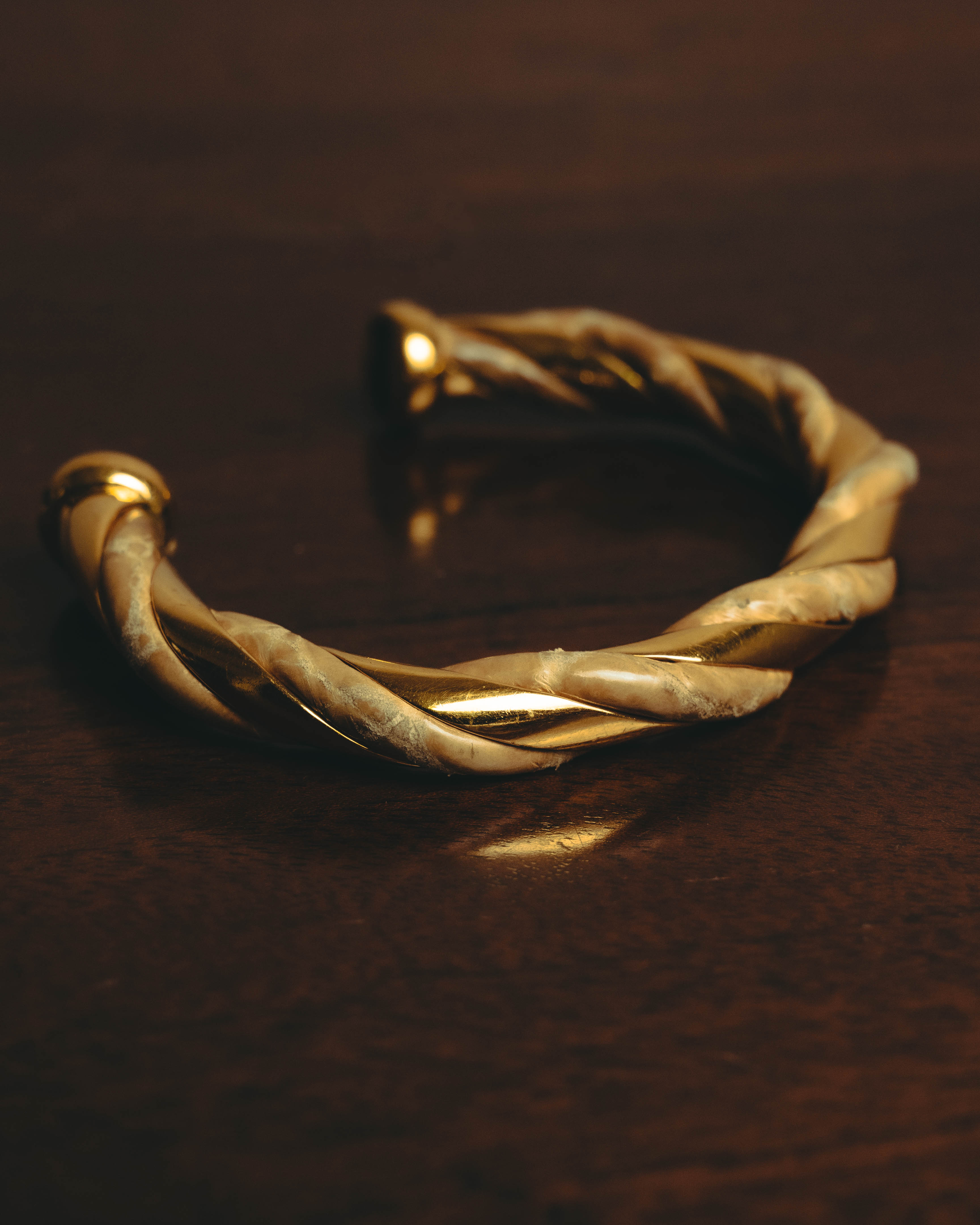 -SPECIAL- "Hermès" Twisted cuff bracelet