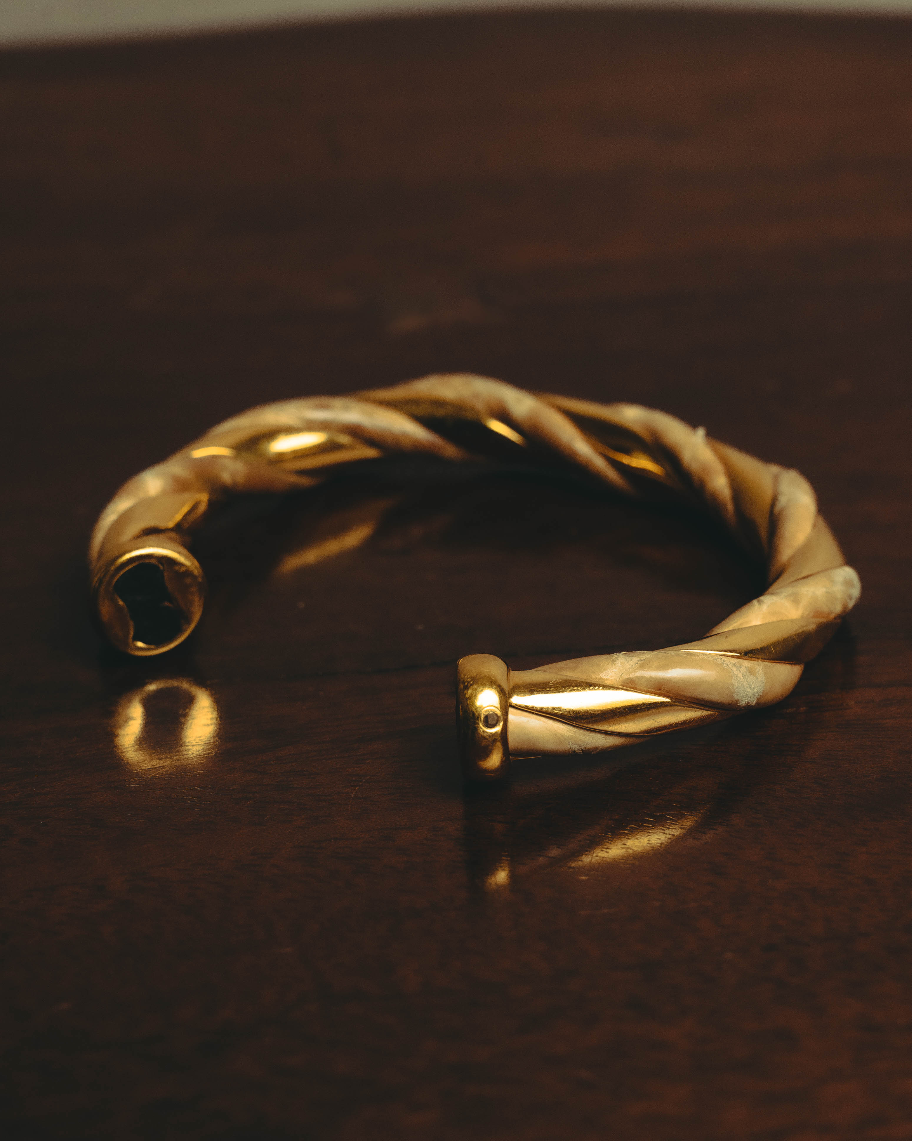 -SPECIAL- "Hermès" Twisted cuff bracelet