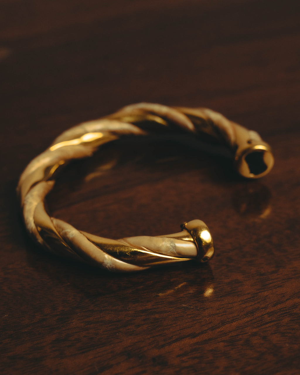 -SPECIAL- "Hermès" Twisted cuff bracelet